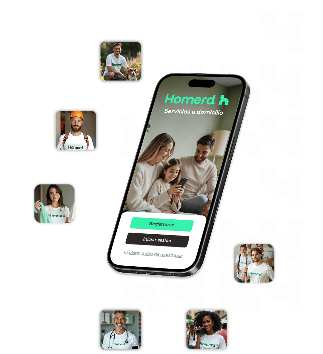 App Homerd - Tu app 5 estrellas de Limpieza a domicilio en Burjassot